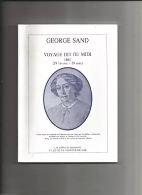 Couverture du produit · Voyage dit du midi : 1861 (19 fevrier-29 mai)