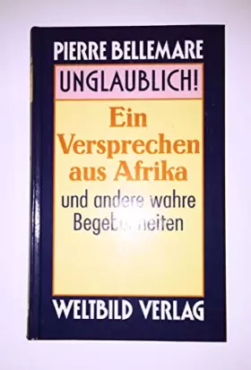 Couverture du produit · Unglaubliche Geschichten: Ein Versprechen Aus Afrika