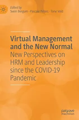 Couverture du produit · Virtual Management and the New Normal: New Perspectives on HRM and Leadership since the COVID-19 Pandemic