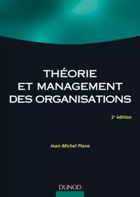 Couverture du produit · Théorie et management des organisations
