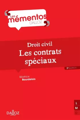 Couverture du produit · Droit civil. Les contrats spéciaux - 3e éd.