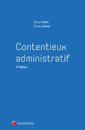 Couverture du produit · Contentieux administratif
