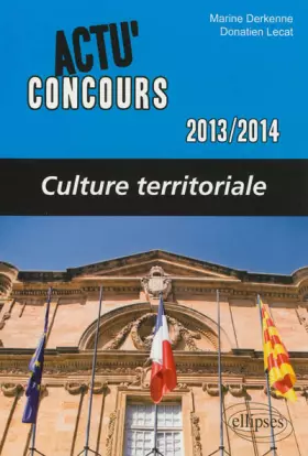 Couverture du produit · Culture Territoriale 2013-2014