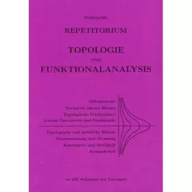 Couverture du produit · Repetitorium - Topologie und Funktionalanalysis