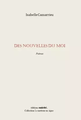Couverture du produit · Des nouvelles du moi