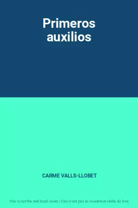 Couverture du produit · Primeros auxilios