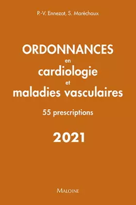 Couverture du produit · ordonnances en cardiologie et maladies vasculaires 2021