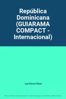 Couverture du produit · República Dominicana (GUIARAMA COMPACT - Internacional)