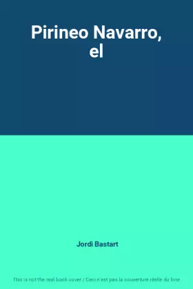 Couverture du produit · Pirineo Navarro, el