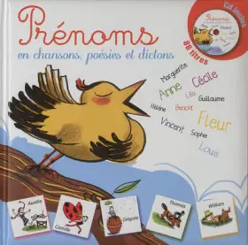 Couverture du produit · Prénoms en chansons poésies et dictons