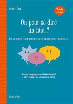 Couverture du produit · Talents d'écoles - On peut se dire un mot ? - Ed. 2022