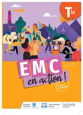 Couverture du produit · Cahier EMC en action ! Tle - Cahier élève - Ed. 2023