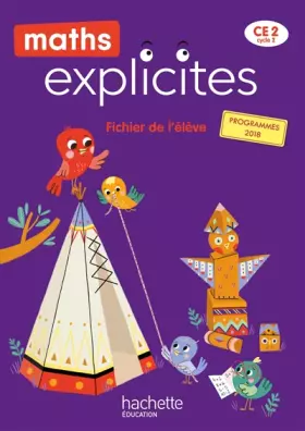 Couverture du produit · Maths Explicites CE2 - Fichier élève avec mémo - Edition 2021