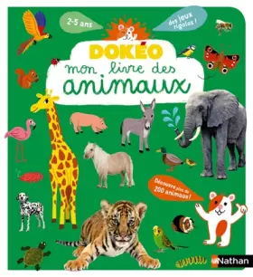 Couverture du produit · Mon livre des animaux - Dokéo -2 à 5 ans