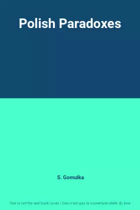 Couverture du produit · Polish Paradoxes
