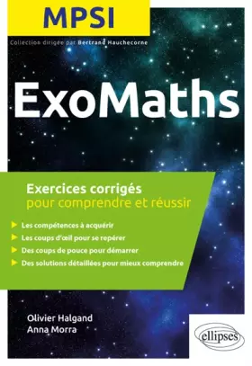 Couverture du produit · Maths MPSI: Exercices corrigés pour comprendre et réussir
