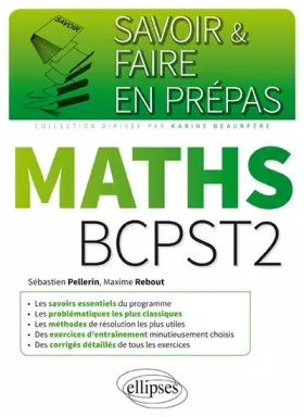 Couverture du produit · Mathématiques BCPST-2