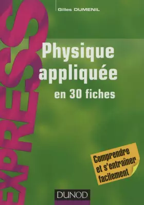 Couverture du produit · Physique appliquée en 30 fiches