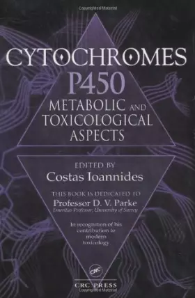 Couverture du produit · Cytochromes P450 Metabolic and Toxicological Aspects