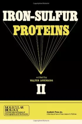 Couverture du produit · Iron-sulphur Proteins: v. 2 (Molecular Biology)