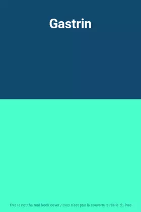 Couverture du produit · Gastrin