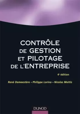 Couverture du produit · Contrôle de gestion et pilotage de l'entreprise