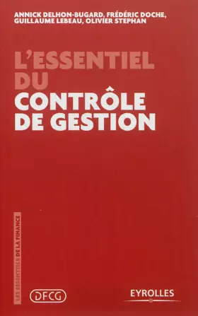 Couverture du produit · L'essentiel du contrôle de gestion