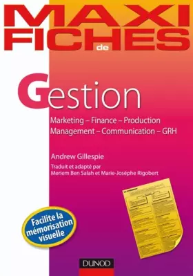 Couverture du produit · Maxi fiches de gestion
