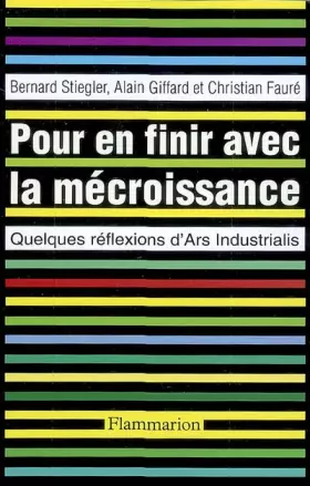 Couverture du produit · Pour en Finir avec la Mécroissance