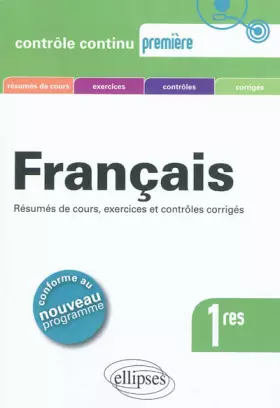 Couverture du produit · Français Premières Conforme au Programme 2011