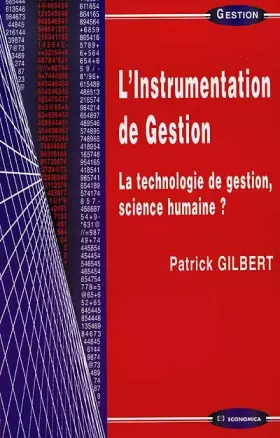 Couverture du produit · L'instrumentation de gestion
