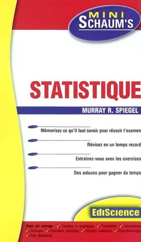 Couverture du produit · Statistique