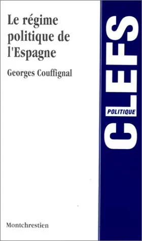 Couverture du produit · Le régime politique de l'Espagne
