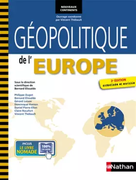 Couverture du produit · GEOPOLITIQUE EUROPE (NOUV CONT