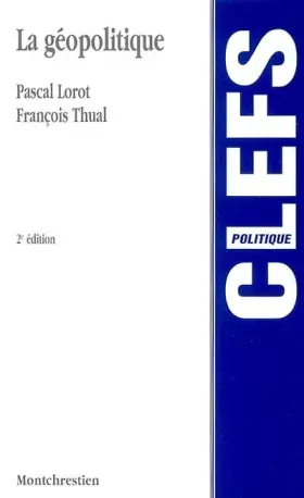 Couverture du produit · La géopolitique