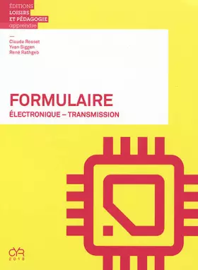 Couverture du produit · Formulaire - Électronique - Transmission