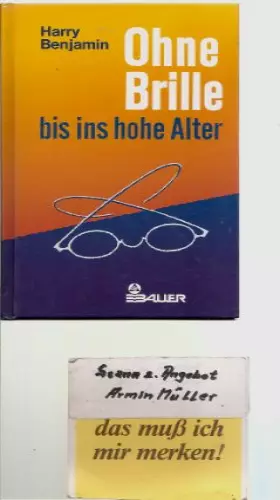 Couverture du produit · Ohne Brille bis ins hohe Alter