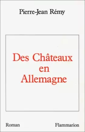 Couverture du produit · Des châteaux en Allemagne