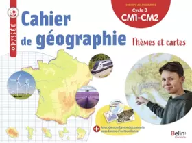 Couverture du produit · Odyssée cycle 3 - Cahier de géographie