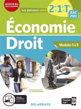 Couverture du produit · Économie-Droit 2de, 1re, Tle Bac Pro (2020) - Pochette élève