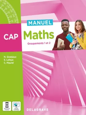 Couverture du produit · Maths CAP (2022) - Manuel élève