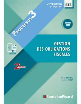 Couverture du produit · Gestion des obligations fiscales BTS Comptabilité et Gestion 2e année: Processus 3
