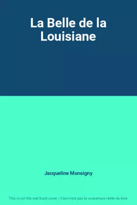 Couverture du produit · La Belle de la Louisiane