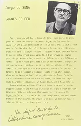 Couverture du produit · Signes de feu