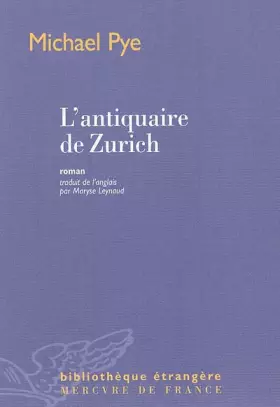 Couverture du produit · L'antiquaire de Zurich