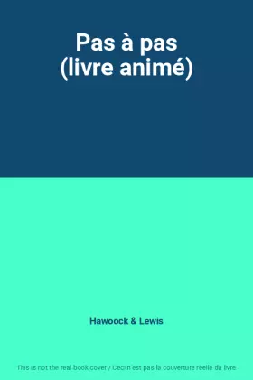 Couverture du produit · Pas à pas (livre animé)