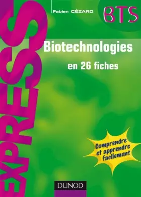 Couverture du produit · Biotechnologies en 26 fiches