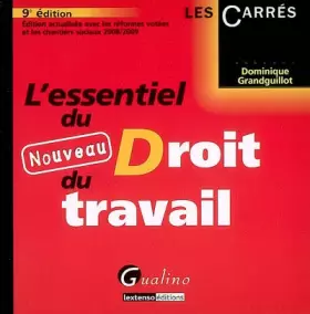 Couverture du produit · L'essentiel du Nouveau Droit du travail