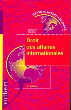 Couverture du produit · Droit des affaires internationales