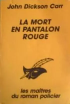 Couverture du produit · LA MORT EN PANTALON ROUGE